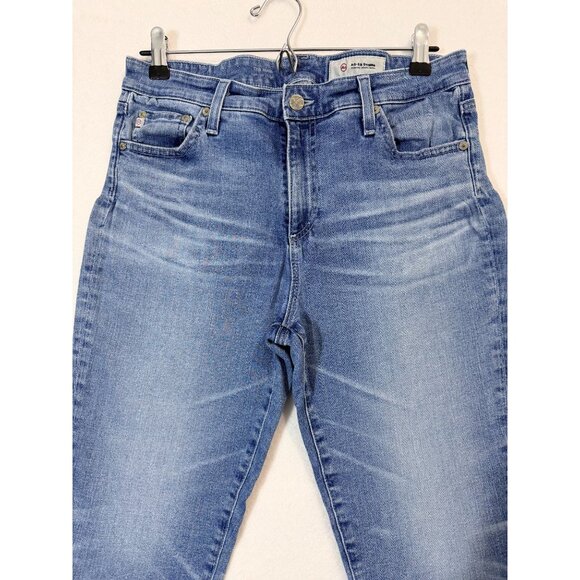 AG Adriano Goldschmied The Mari High-Rise Straight Leg Jeans In Medium Wash 31R - Picture 5 of 14